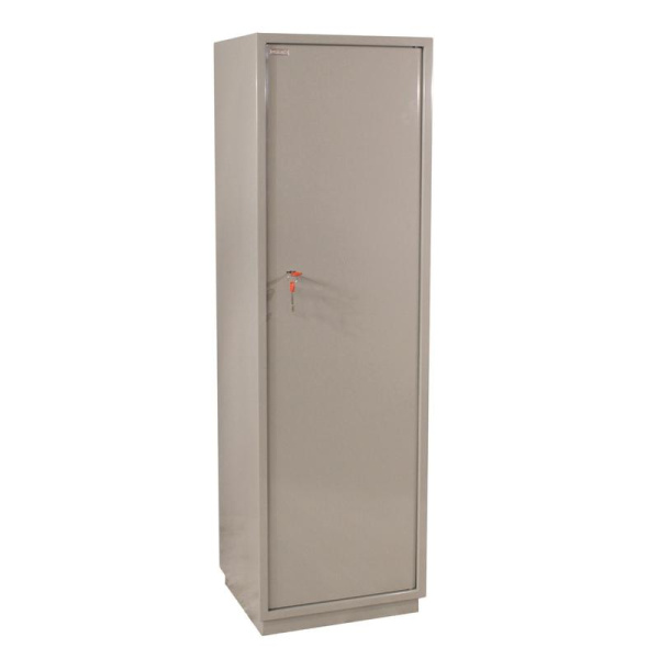 Шкаф бухгалтерский металлический КБC 031т (трейзер, ключевой замок, 470x390x1550 мм)