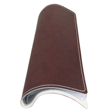 Визитница настольная Attache Bizon искусственная кожа на 96 визиток бордовая