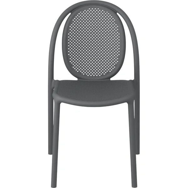 Стул Sheffilton SHT-S172 тёмно-серый (пластик)