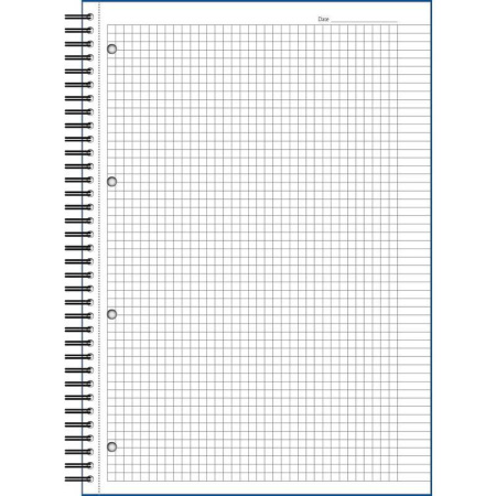 Бизнес-тетрадь Attache Selection LightBook А4 100 листов бордовая в клетку на спирали (218х297 мм)