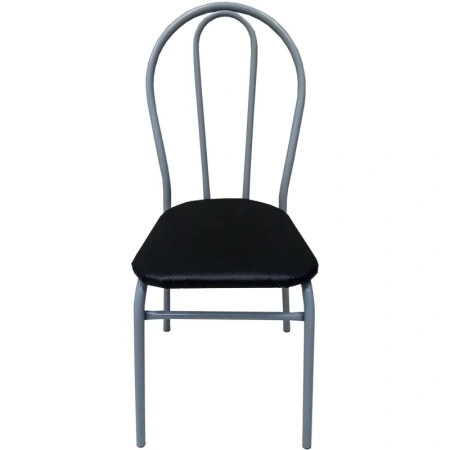 Стул обеденный Strong 31316 чёрный (искусственная кожа, металл)