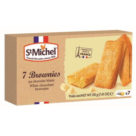 Пирожное StMichel с белым шоколадом 210 г (7 штук в упаковке) Пирожное StMichel с белым шоколадом 210 г (7 штук в упаковке)