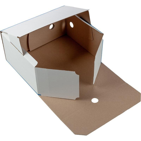 Короб архивный гофрокартон Attache 255x320x150 мм синий до 1500 листов  (5 штук в упаковке)