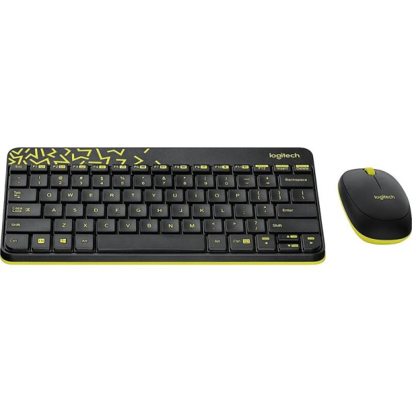 Комплект беспроводной клавиатура и мышь Logitech MK240 (920-008213)