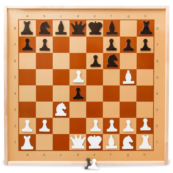 Настенная  игра Шахматы демонстрационные магнитные (73х3.5x73 см)