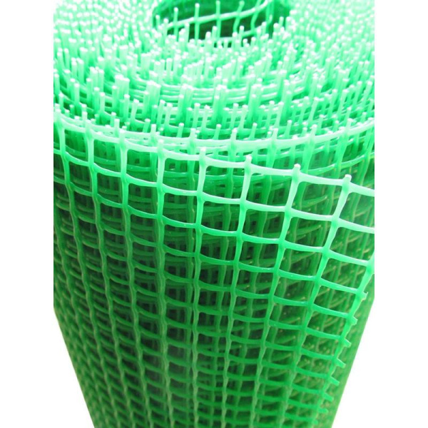 Сетка для цветников из пластика светло-зеленая