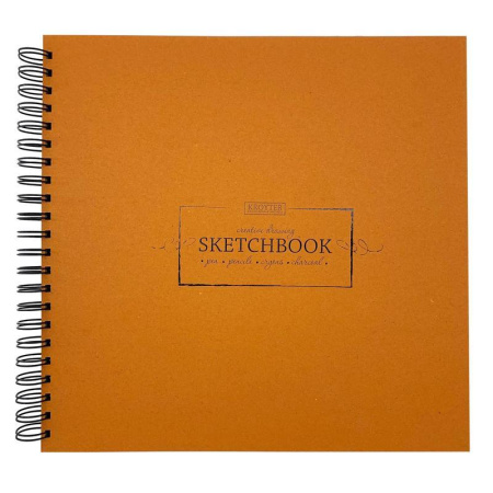 Скетчбук для эскизов Kroyter Kraft 295х295 мм 40 листов