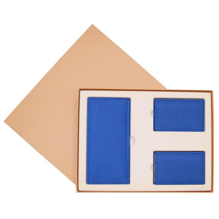 Набор недатированный Attache Натали синий (карманный.еженедельник, визитница, кредитница)