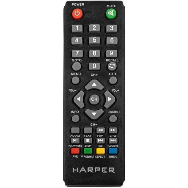 Приемник цифровой TV-тюнер HARPER HDT2-1030  (DVB-T2)