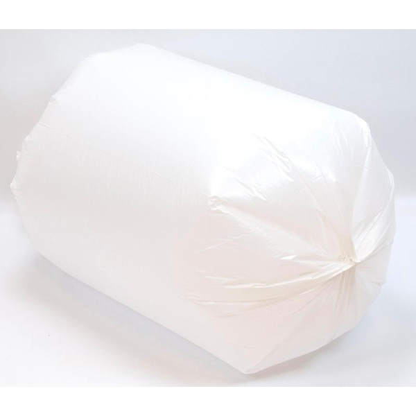 Мешки для мусора на 120 литров белые Mirpack (14 мкм, в рулоне 10 штук, 70х110 см)