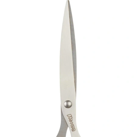 Ножницы 190 мм Комус с пластиковыми симметричными ручками черного цвета