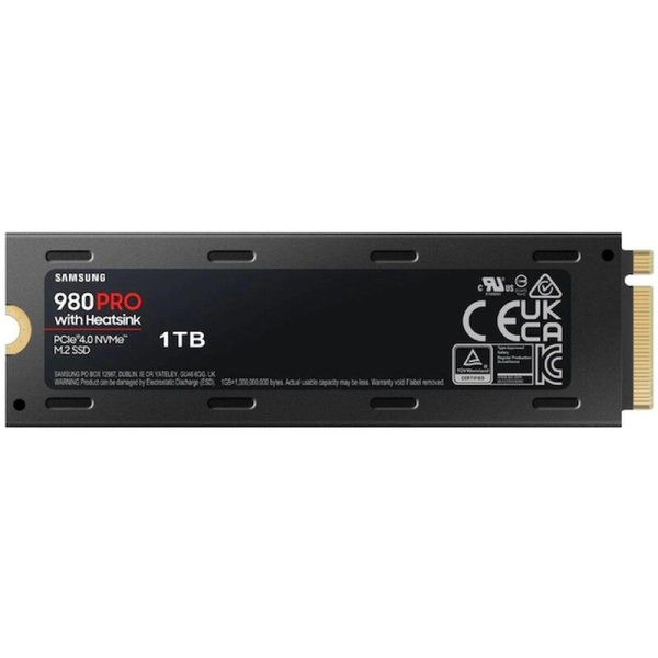 SSD накопитель SAMSUNG 980 PRO 1 ТБ (MZ-V8P1T0CW)