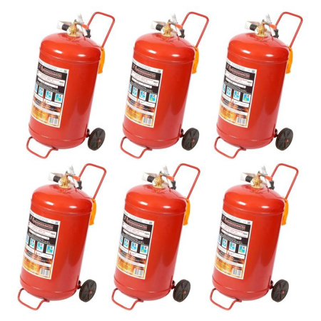 Огнетушитель порошковый Ярпожинвест ОП-35(з) АВСЕ (6 штук)