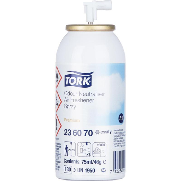 Сменный баллон для автоматического освежителя Tork Premium А1 нейтрализатор