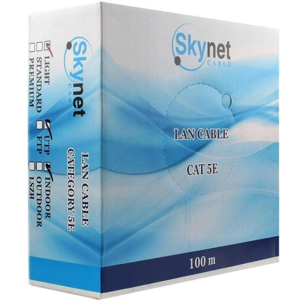 Кабель витая пара SkyNet CSS-UTP-2-CU/100 5e 100 м