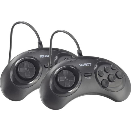 Игровая приставка (консоль) SEGA Retro Genesis Modern черная + 300 игр  (ConSkDn92)