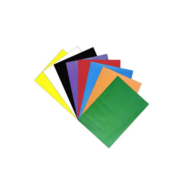 Картон цветной Апплика (А4, 8 листов, 8 цветов, немелованный)