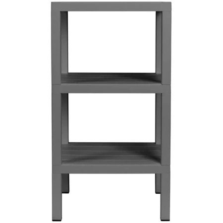 Этажерка прямоугольная Natura (серый, 330х384х725 мм)