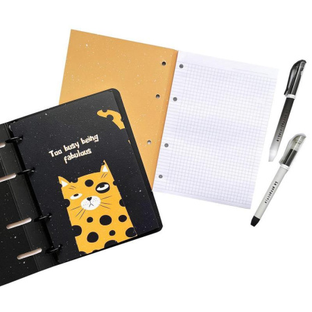 Блокнот Be Smart Silly А5 80 листов разноцветный в клетку на склейке  (140х198 мм)