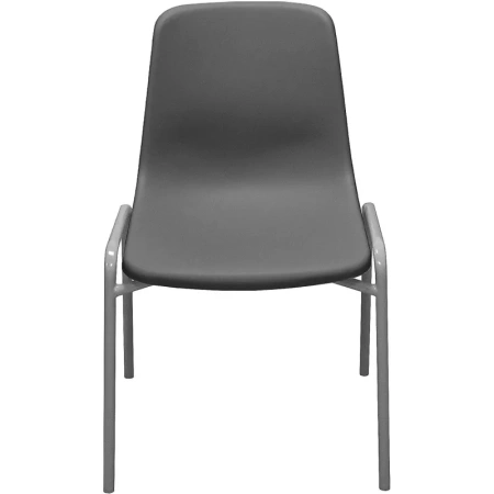 Стул обеденный Комус Мебель Стрит серый (пластик, металл)