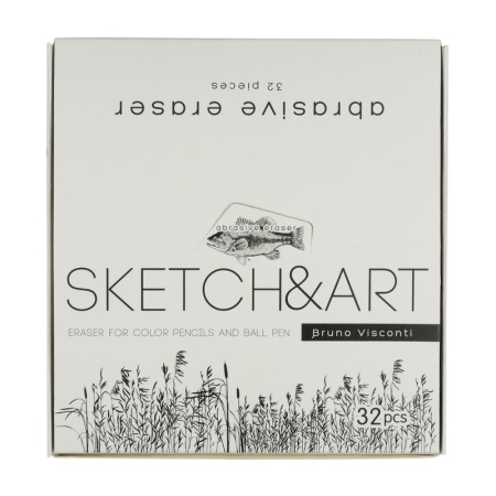 Ластик Sketch&Art каучуковый прямоугольный 65x15х10 мм Ластик Sketch&Art каучуковый прямоугольный 65x15х10 мм