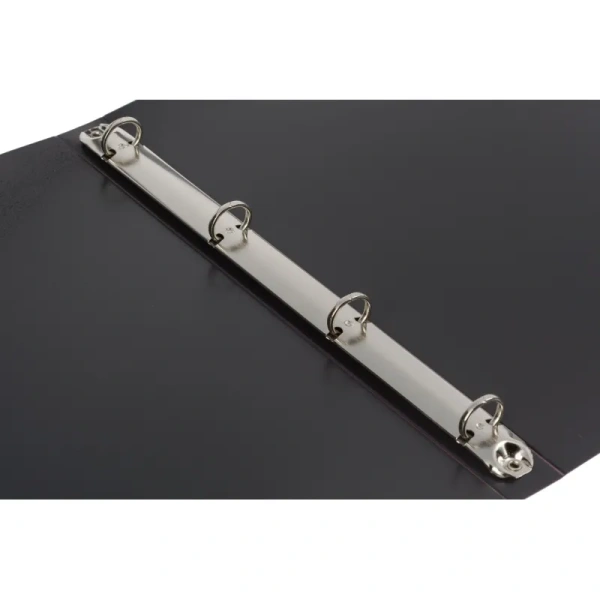 Папка на 4-х кольцах Комус 25 мм сиреневая до 100 листов