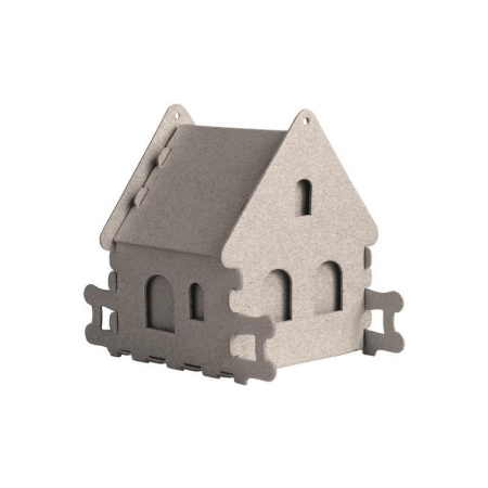 Набор для раскрашивания Smubic Каменный сборный картонный домик