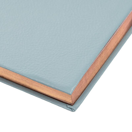 Ежедневник недатированный Attache искусственная кожа A5 136 листов голубой (140x200 мм)