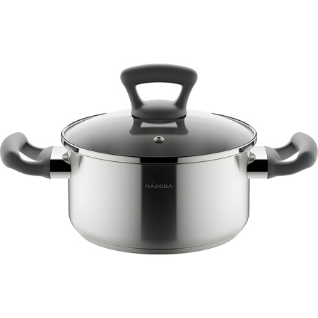 Кастрюля Nadoba Vikki 2.3 л нержавеющая сталь с крышкой