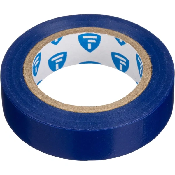 Изолента TOPFORT ПВХ 15 мм x 10 м синяя (1687225)