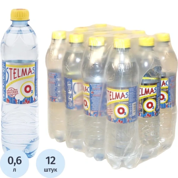 Вода питьевая Стэлмас негазированная 0.6 л
