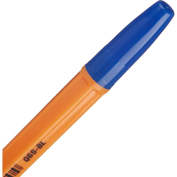 Ручка шариковая неавтоматическая Deli P1-Vintage синяя (толщина линии  0.5 мм)