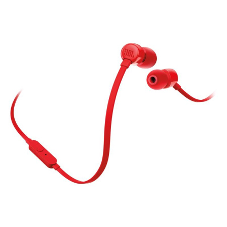 Наушники JBL Tune 110 красные (JBLT110RED)