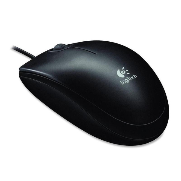 Мышь компьютерная Logitech B100 Optical Mouse USB