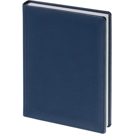 Ежедневник датированный 2022 год Attache Вива искусственная кожа А5 176  листов синий (148х218 мм) Ежедневник датированный 2022 год Attache Вива искусственная кожа А5 176  листов синий (148х218 мм)