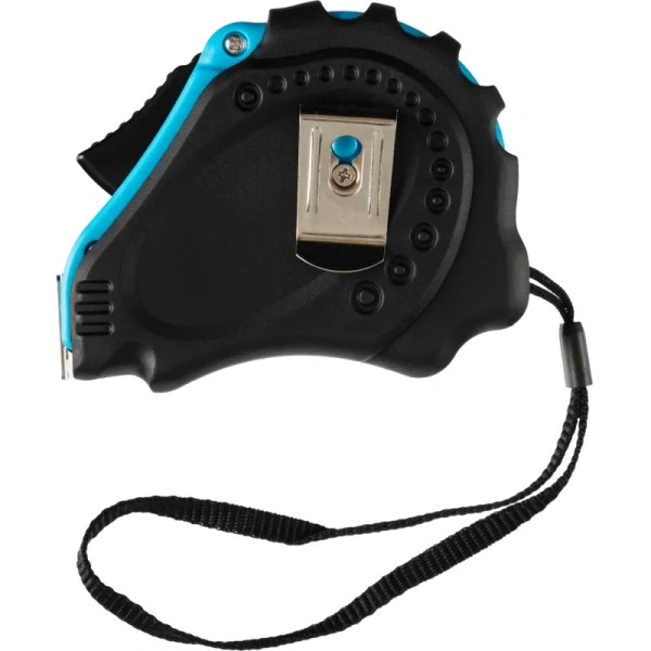 Рулетка строительная TOPFORT Prof 7.5 м х 25 мм с автостопом в  прорезиненном корпусе (1990403)