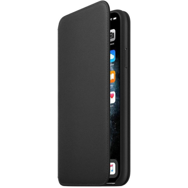 Чехол книжка Apple Leather Folio для Apple iPhone 11 Pro Max черный  (MX082ZM/A)