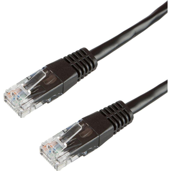 Патч-корд витая пара BigTech OPCC008 UTP CCA cat 5e 1 м