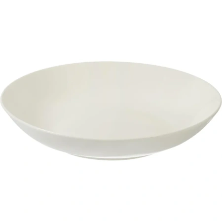 Тарелка суповая Makalu фарфор 20.3 см 700 мл белая (6 штук в упаковке)