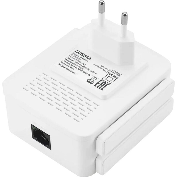 Усилитель сигнала Wi-Fi Digma D-WR310 (D-WR310V2)
