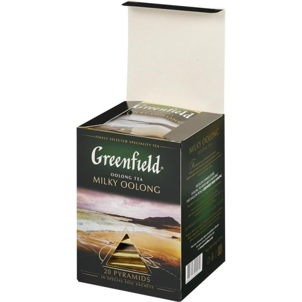 Чай Greenfield Milky Oolong зеленый 20 пакетиков