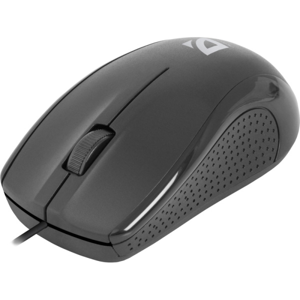 Мышь проводная Defender Optimum MB-160 чёрная (52160)