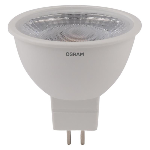Лампа светодиодная Osram 5 Вт GU5.3 спот 3000 К теплый белый свет