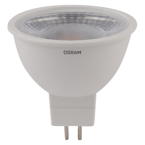 Лампа светодиодная Osram 5 Вт GU5.3 спот 5000 К холодный белый свет