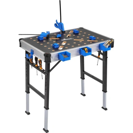 Верстак слесарный Стелла-техник ST-058 (чёрный, 845х598х885 мм)