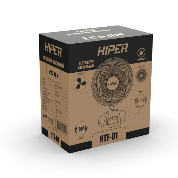Вентилятор HIPER HTF-01 белый
