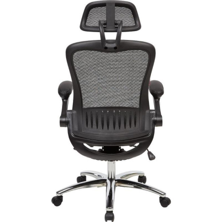 Кресло для руководителя Easy Chair  552 TTW черное (сетка, металл)