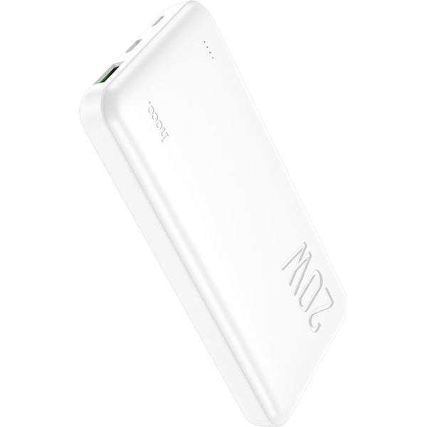 Внешний аккумулятор (power bank) Hoco J87 Tacker 10000 мАч белый (J87  TACKER WHITE)