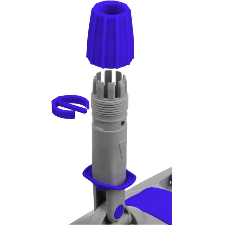 Держатель для мопов Luscan Professional 50х11 см пластик синий