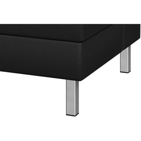 Кресло Flagman черное (экокожа)